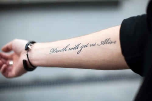 68+ Best Short Tattoo Quotes in Pictures