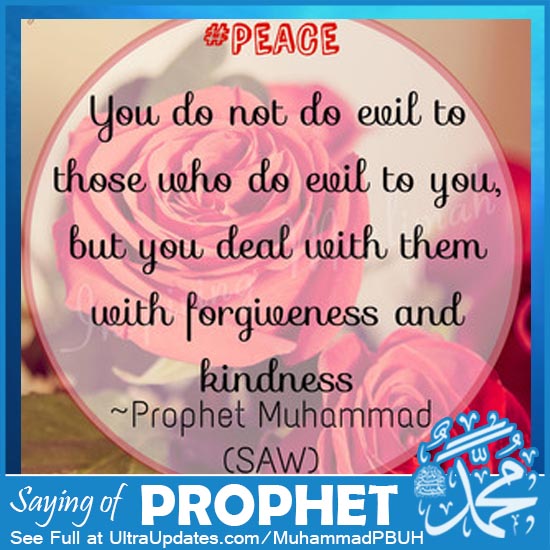 Prophet Muhammad Quotes about peace