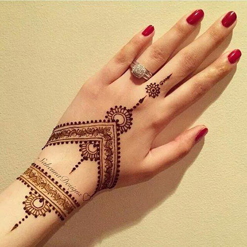 Simple Henna Designs For Fingers