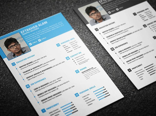 Free-Resume-CV-Business-Card-Templates