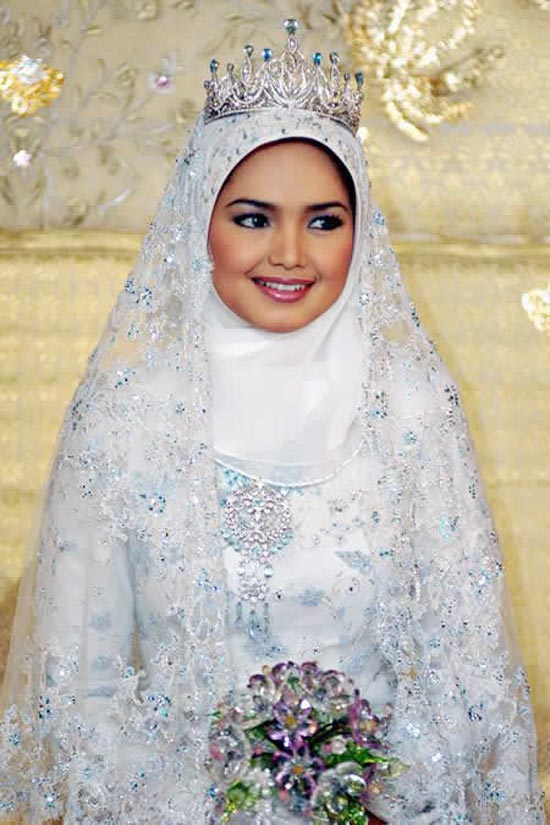 115 Muslim Bridal  Wedding  Dresses  with Sleeves Hijab 2022