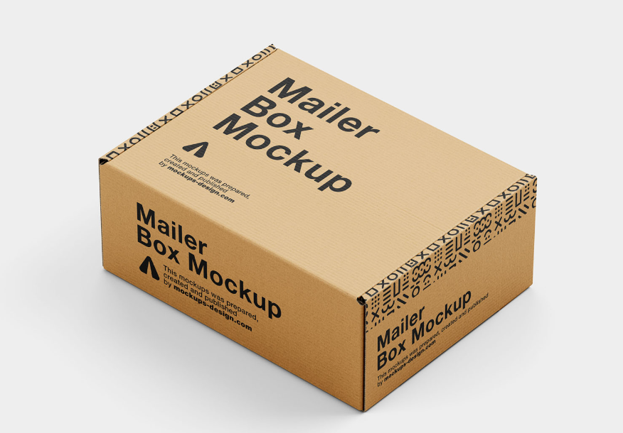 Mailer Box Mockup