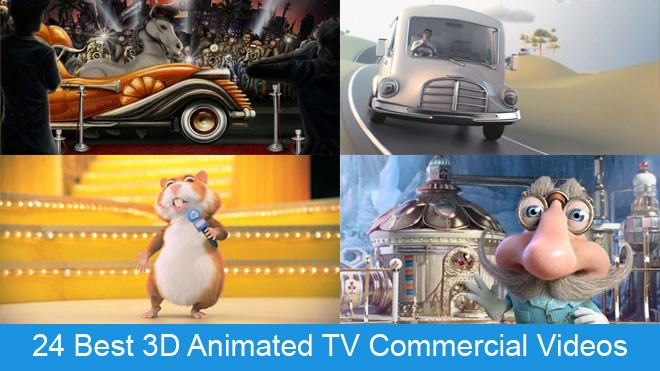 24 Best 3D Animated TV Commercial Videos - TVC