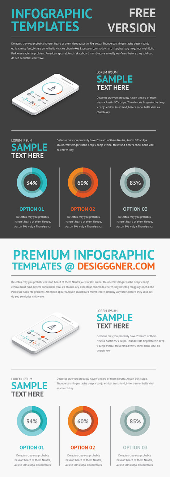 50+ Free Infographic Templates PSD Download