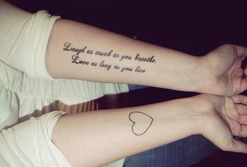 51 Elegant Wording Tattoos On Thigh