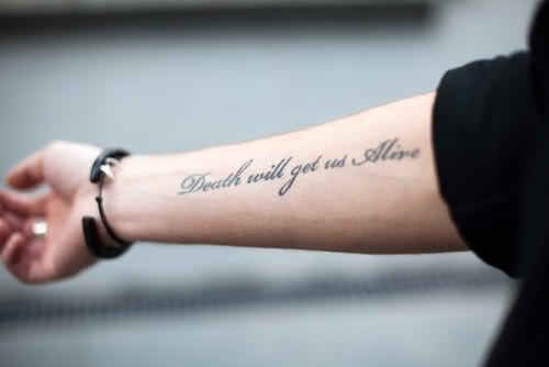 68 Best Short Tattoo Quotes In Pictures