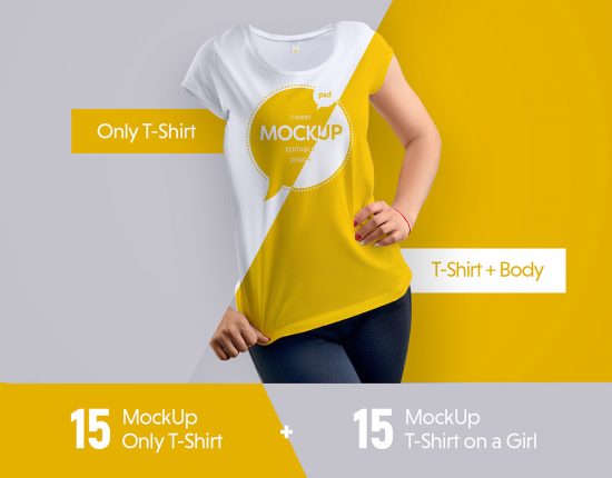 Download 95 Free T Shirt Mockup Psd Design Templates 2021