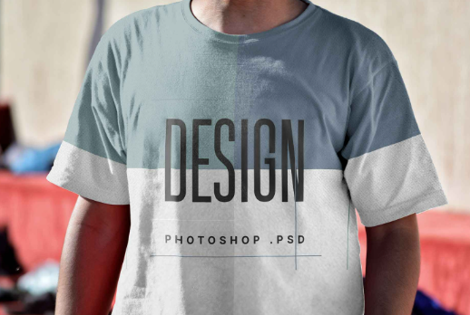 Textured T-Shirt Mockup