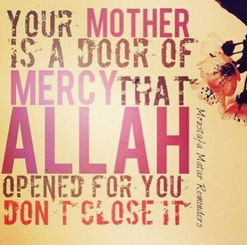 best islamic quotes about mothers