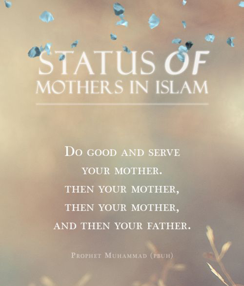 status of mother in islam
