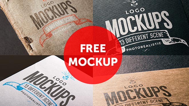 130 Free Logo Mockup Psd Templates Updated