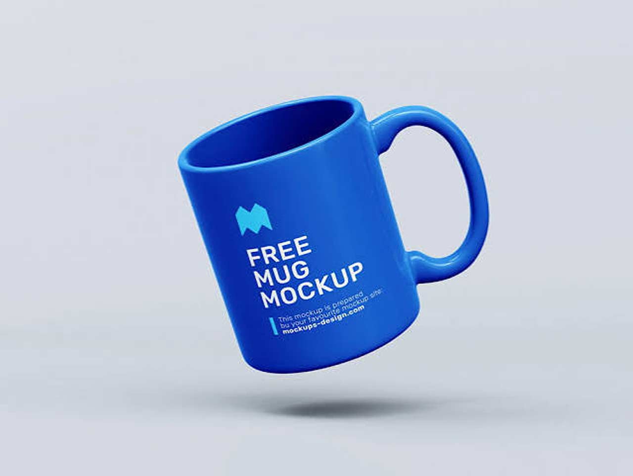 Free Ceramic Mug Mockup PSD