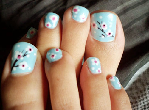 40 Creative Toe Nail Art designs and ideas