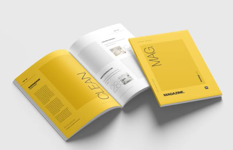 A4 Page Magazine Mockup