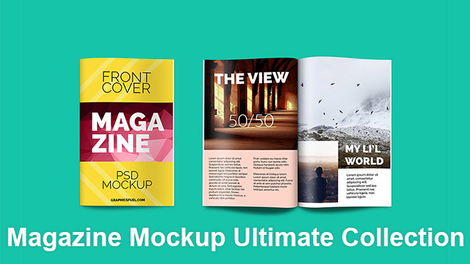 Download 48 Best Free Magazine Mockup Psd Templates 2018 PSD Mockup Templates