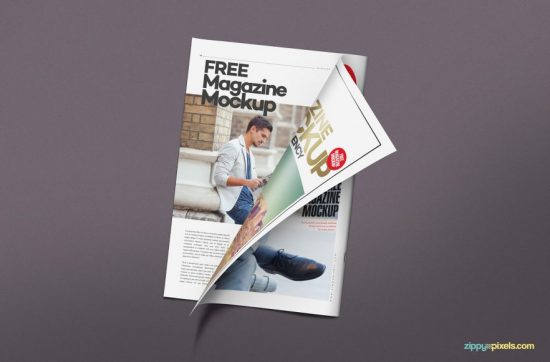Download 48 Best Free Magazine Mockup Psd Templates 2018 PSD Mockup Templates