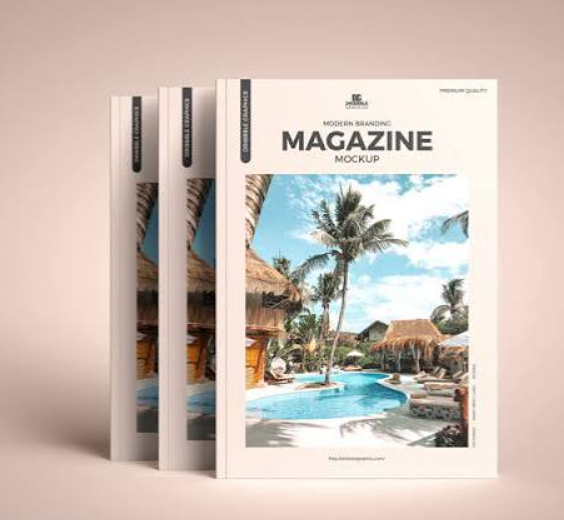 Modern Magazine Mockup