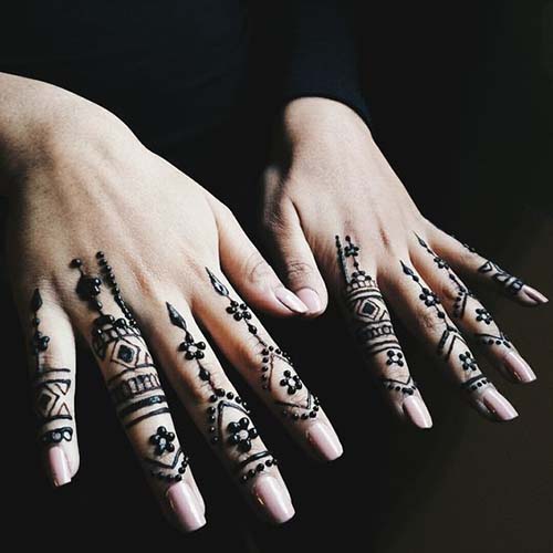 30+ Beautiful and Simple henna Mehndi designs Ideas for hands