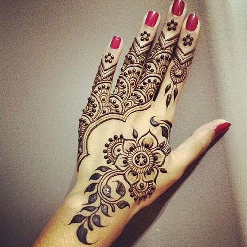 30+ Beautiful and Simple henna Mehndi designs Ideas for hands