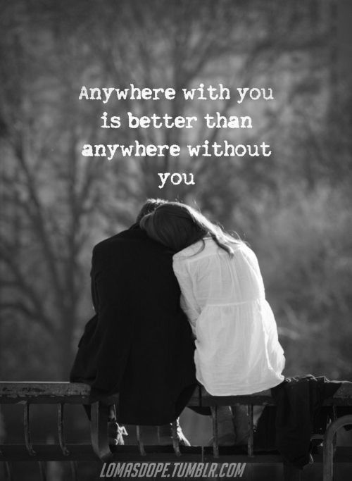 cute couple qoute with image