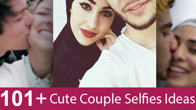 Cute Couple Selfies Photo