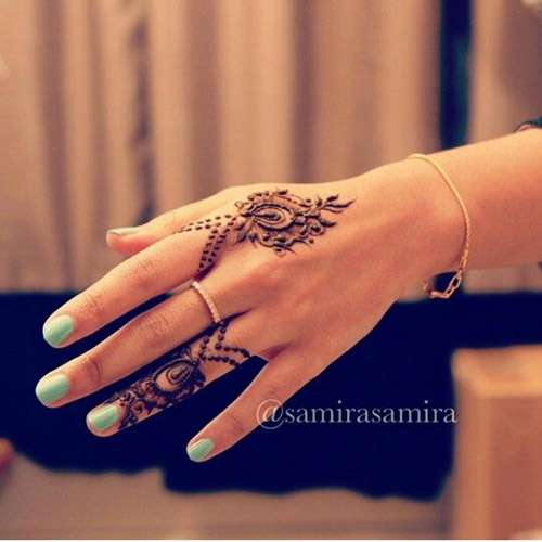 85+ Easy and Simple Henna Designs Ideas That You Can Do By Yourself.
