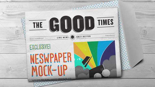 Download 35+ Best Free Newspaper Mockup Psd & Designed Templates