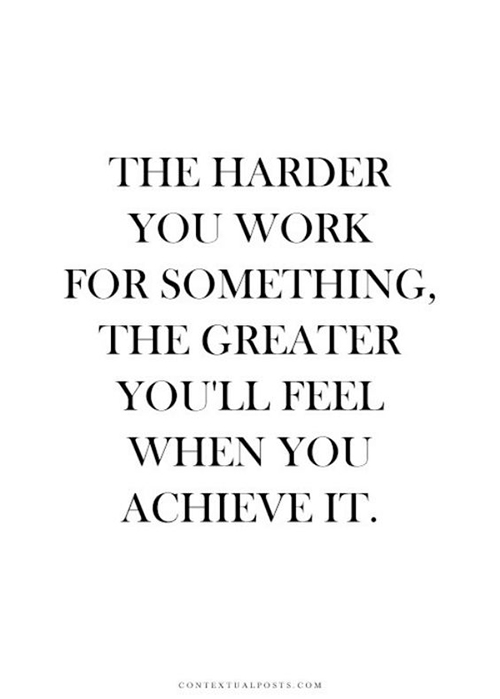 work hard quote