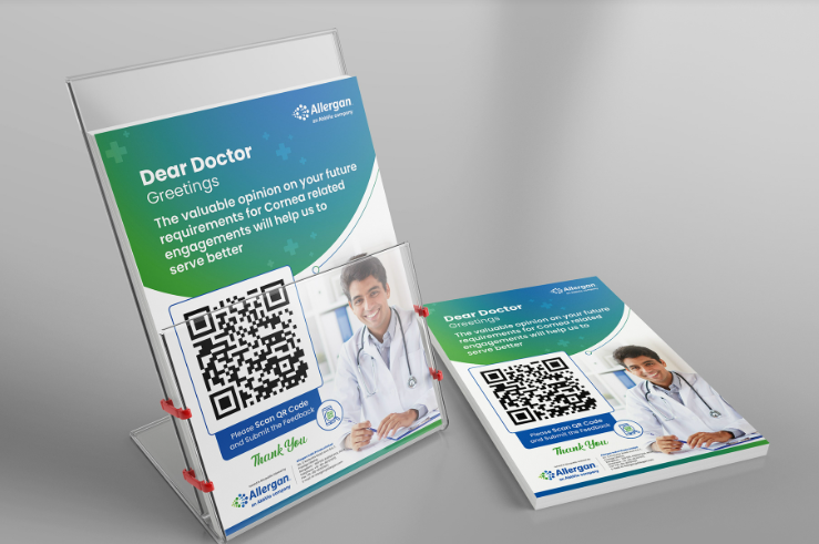 Allergan Tent Card