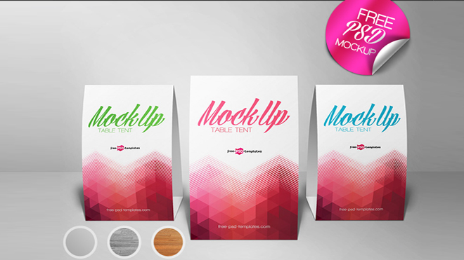 Download 20+ Table Tent Card Mockups & PSD Templates