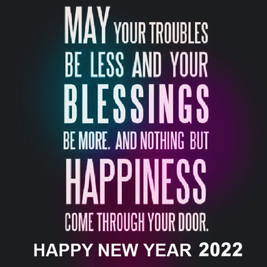 50+ Happy New Years 2022 Quotes & Sayings Images In English