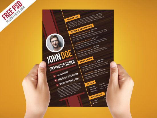 28  best resume for graphic designers  psd  u0026 ideas with
