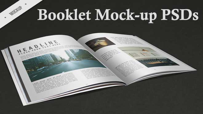 Download Download 20 Best Booklet Catalog Psd Mockup Free Premium