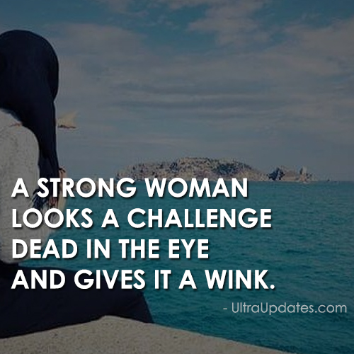challenging woman quote