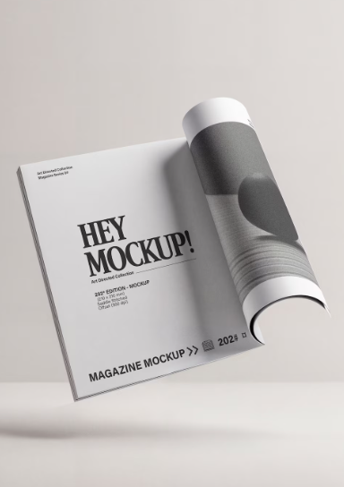 Paper Poster Mockup Outdoors