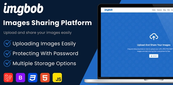 Imgbob - Upload And Share Images Platform