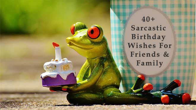 40+ Sarcastic Birthday Wishes For Best Friends