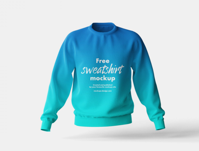 Free sweatshirt mockup