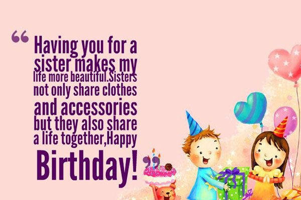 birthday wishes for sister quotes happy birthday to my sister ha