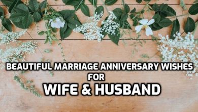 Marriage Anniversary Wishes for Wife and Husband