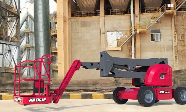HERED's Safe & Reliable Articulating Boom Lifts