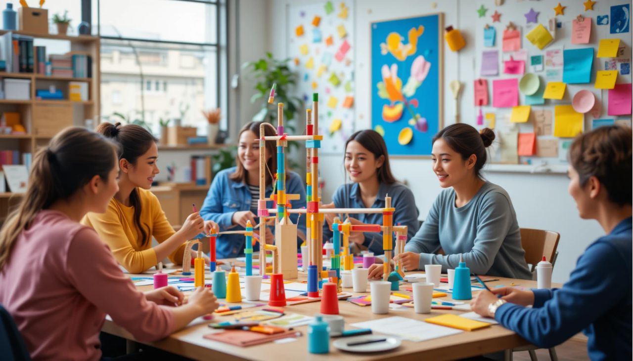 Creative and DIY Team Building Ideas