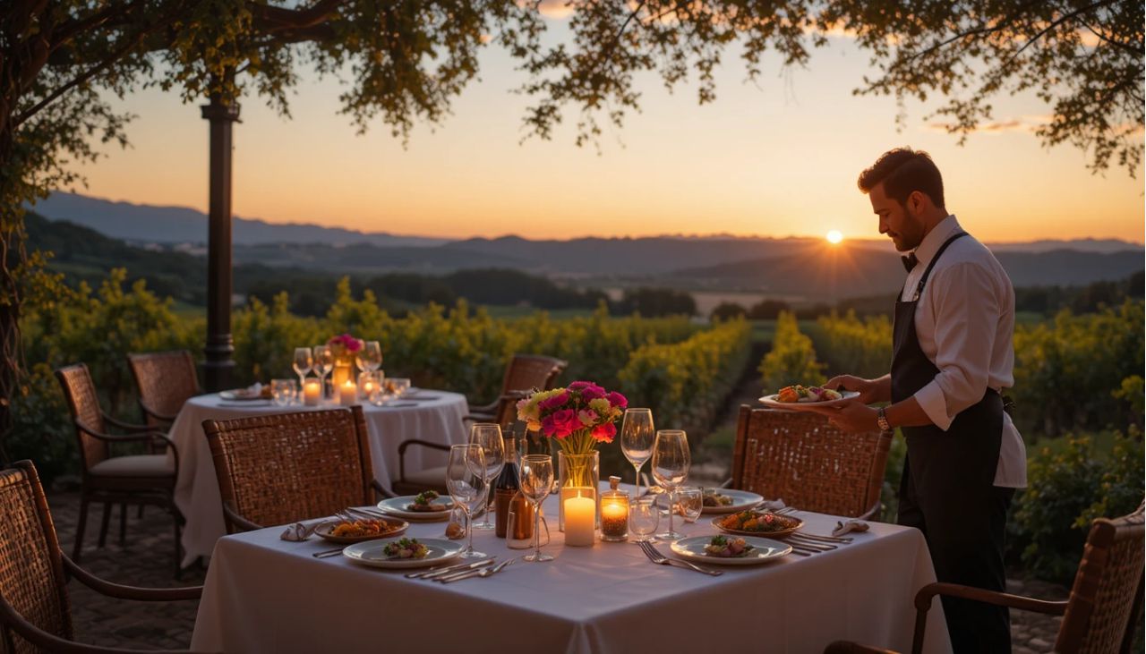 7. Culinary Romance: Fine Dining & Wine Trails