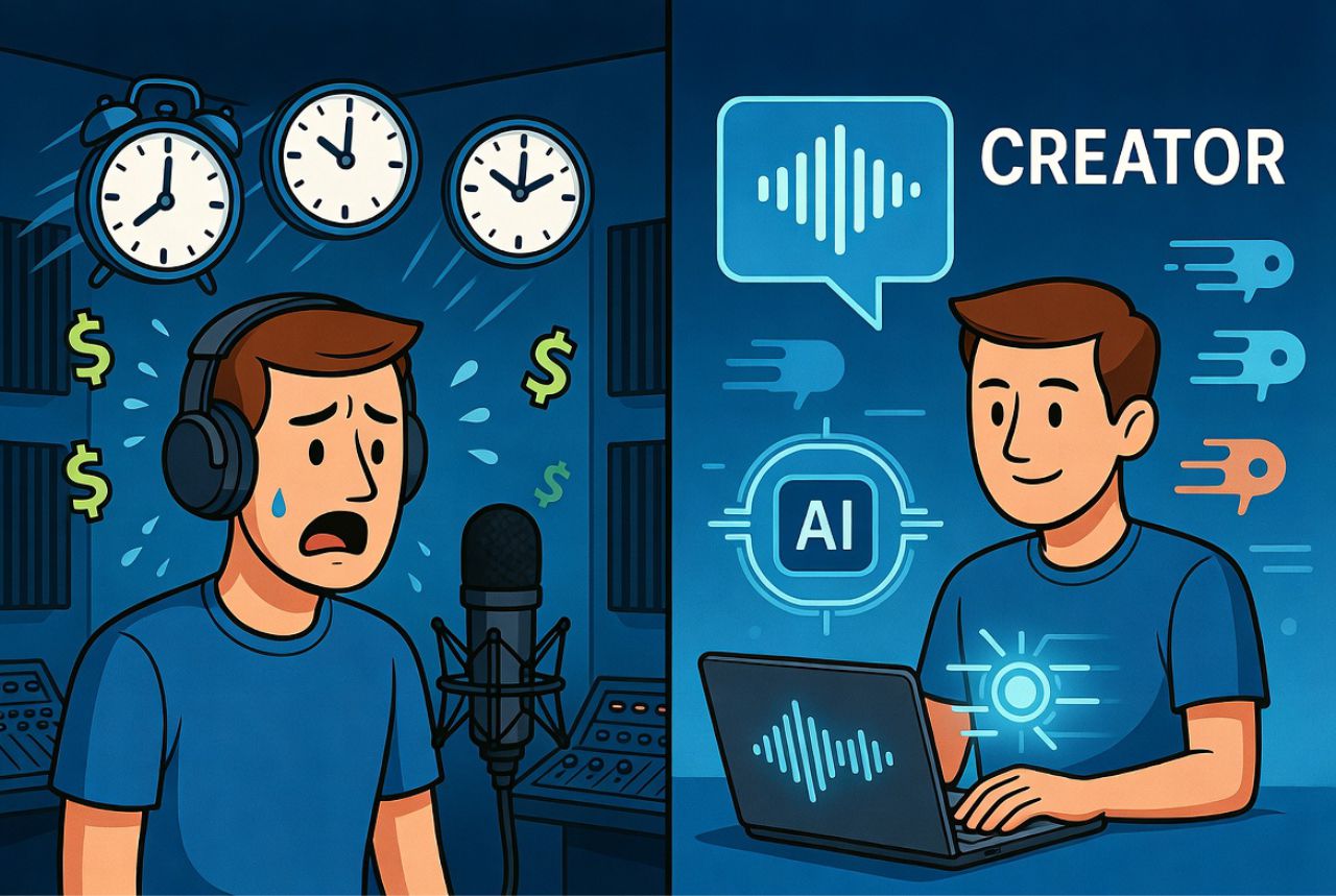 1 — AI Text-to-Speech Voiceovers Save Massive Time & Cost