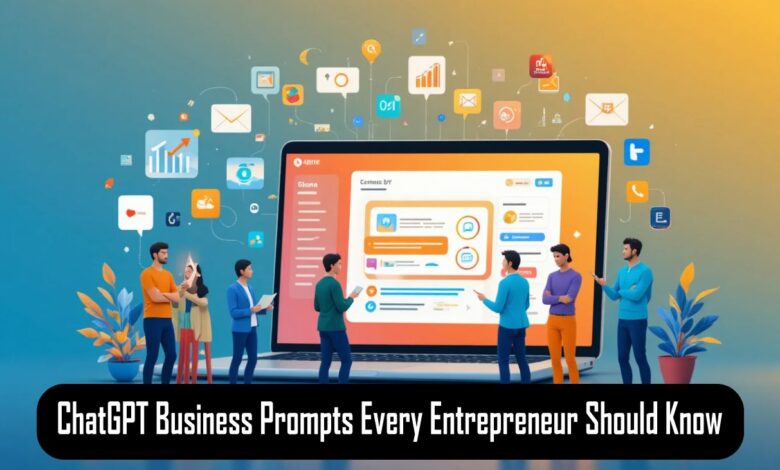 ChatGPT Business Prompts Every Entrepreneur Should Know
