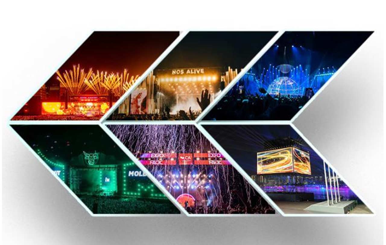 Creative Displays Light Up Stages Worldwide