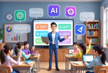 Teacher relieved using AI prompts to manage lesson planning and reduce stress.