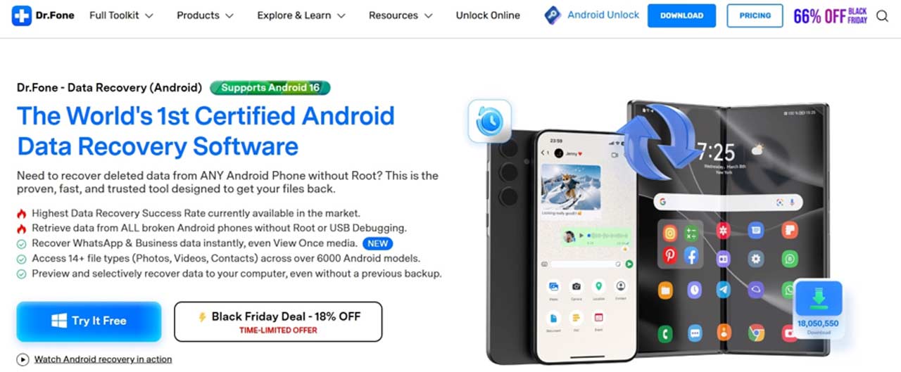 Part 1. How Dr.Fone Helps with Broken Devices?