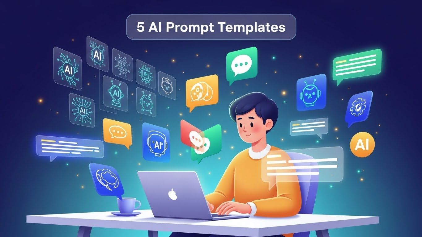 The Lazy Writer's Arsenal: 5 AI Prompt Templates That Do the Heavy Lifting