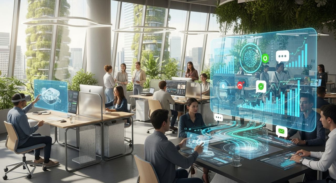 Gen Z employees shaping the future of work with technology, innovation, and purpose-driven projects.